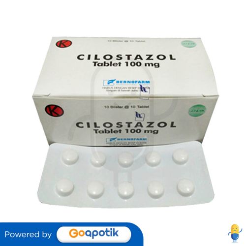 CILOSTAZOL BERNOFARM 100 MG BOX 100 TABLET