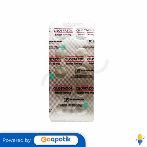CILOSTAZOL BERNOFARM 100 MG TABLET