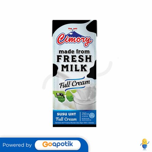 CIMORY FRESH MILK FULL CREAM 250 ML TETRAPACK