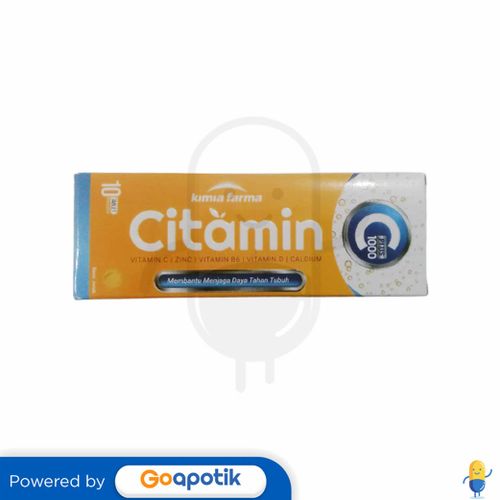 CITAMIN C PLUS 1000 TUBE 10 TABLET EFFERVESCENT