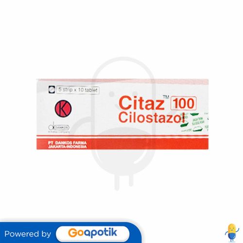 CITAZ 100 MG BOX 50 TABLET