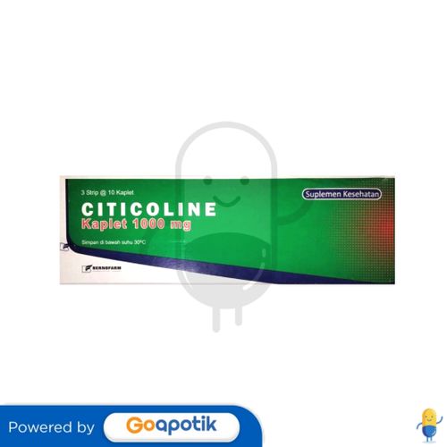 CITICOLINE BERNOFARM 1000 MG BOX 30 KAPLET