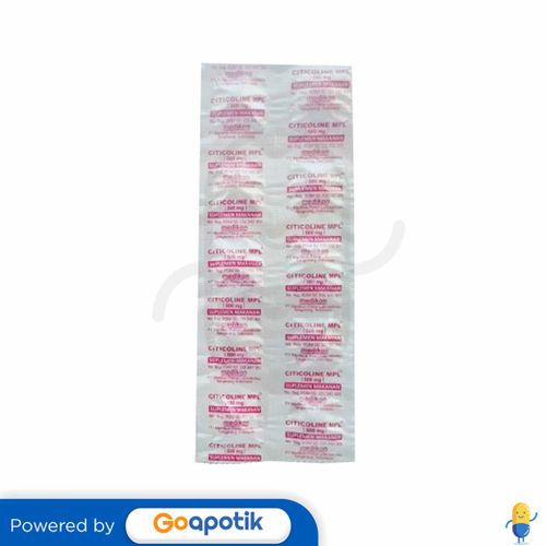 CITICOLINE MPL 500 MG STRIP 10 KAPLET