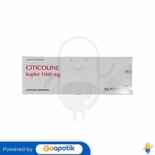 CITICOLINE NOVELL 1000 MG BOX 30 KAPLET