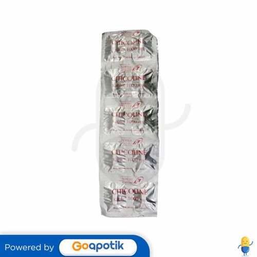 CITICOLINE NOVELL 1000 MG STRIP 10 KAPLET