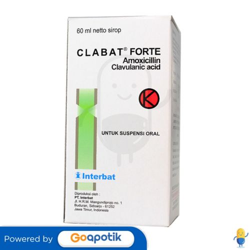 CLABAT FORTE DRY SYRUP 60 ML