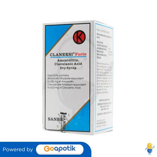 CLANEKSI FORTE 250 MG SIRUP 60 ML Kegunaan, Efek Samping, Dosis dan