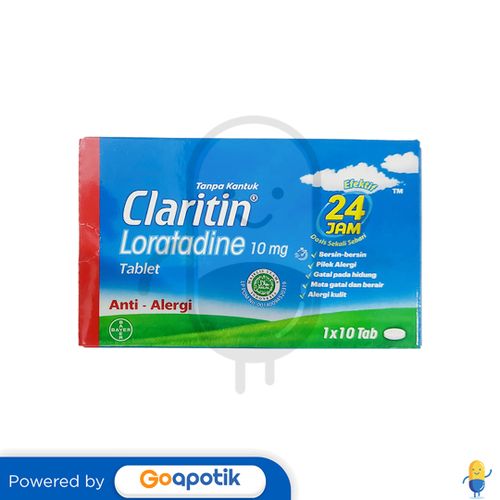 CLARITIN 10 MG BOX 5 TABLET