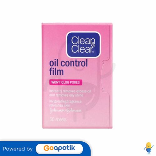 CLEAN & CLEAR OIL CONTROL FILM 50'S