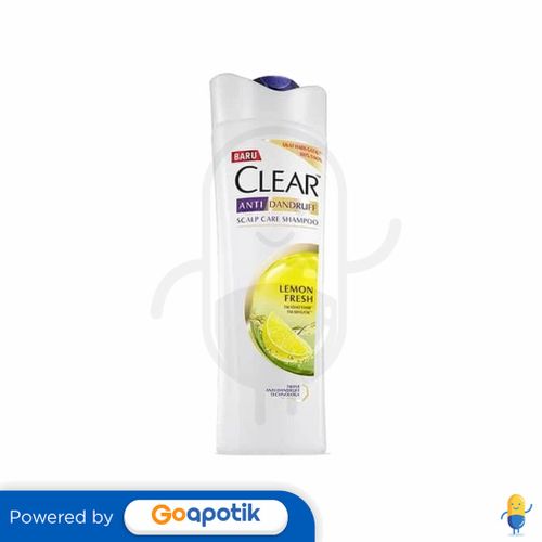 CLEAR ANTI DANDRUFF LEMON FRESH SHAMPOO 160 ML BOTOL