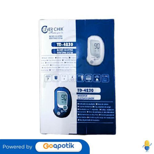 CLEVER CHEK TD-4230 BLOOD GLUCOSE MONITORING SYSTEM