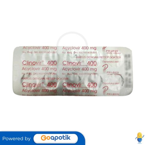 CLINOVIR 400 MG TABLET