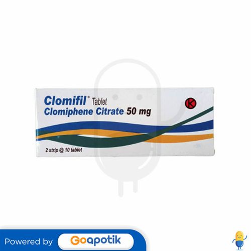 CLOMIFIL 50 MG BOX 20 TABLET