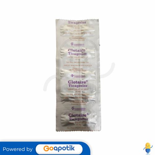 CLOTAIRE 90 MG STRIP 10 TABLET