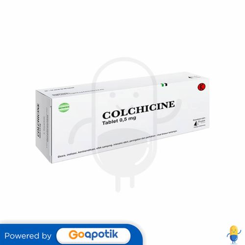 COLCHICINE PYRIDAM 0.5 MG BOX 100 TABLET