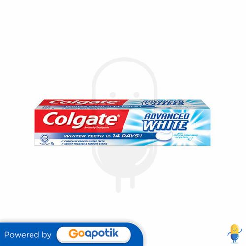 COLGATE ADVANCE WHITE PASTA GIGI 90 GRAM TUBE