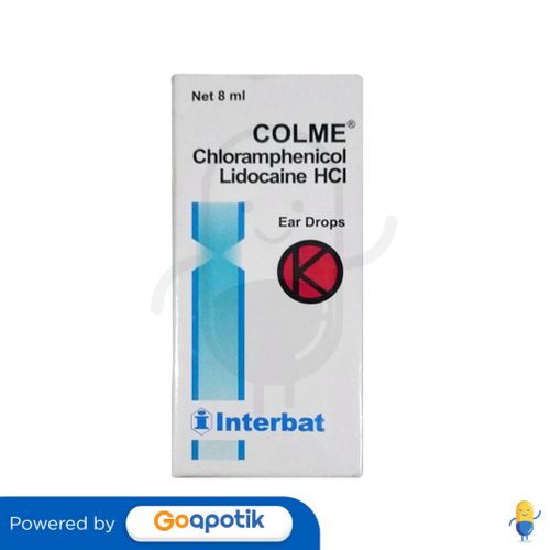 COLME EAR DROPS ISI 8 ML BOTOL