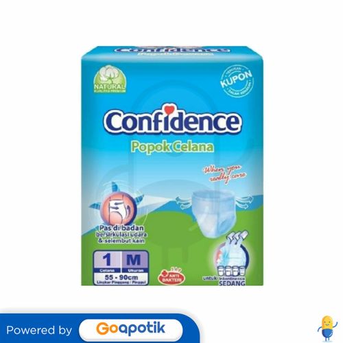 CONFIDENCE ADULT POPOK CELANA UKURAN M 1