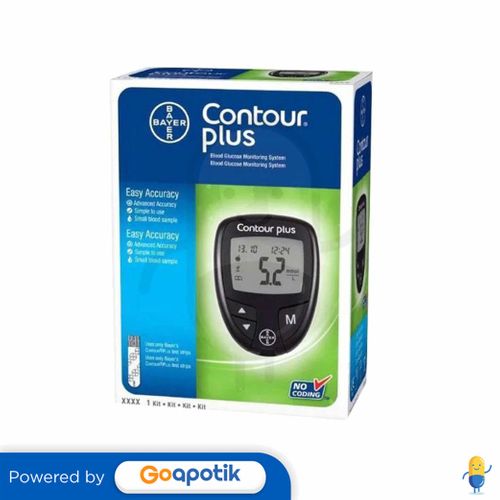 CONTOUR PLUS BLOOD GLUCOSE MONITORING SYSTEM