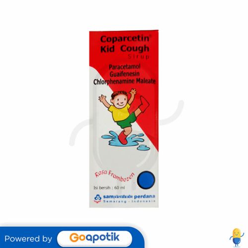 COPARCETIN KID COUGH SIRUP RASA FRAMBOZEN 60 ML