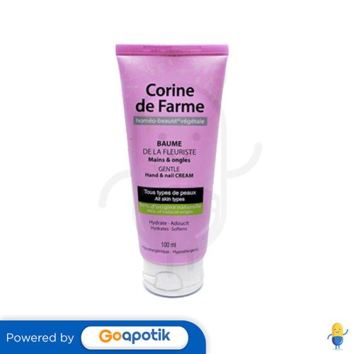 CORINE DE FARME HAND & NAIL CREAM 100 ML TUBE