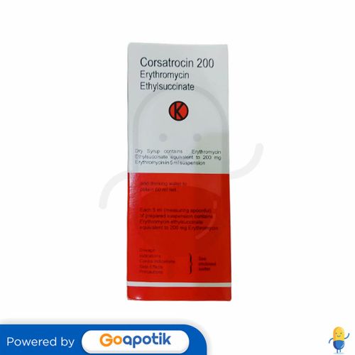 CORSATROCIN 200 MG/5 ML DRY SYRUP 60 ML