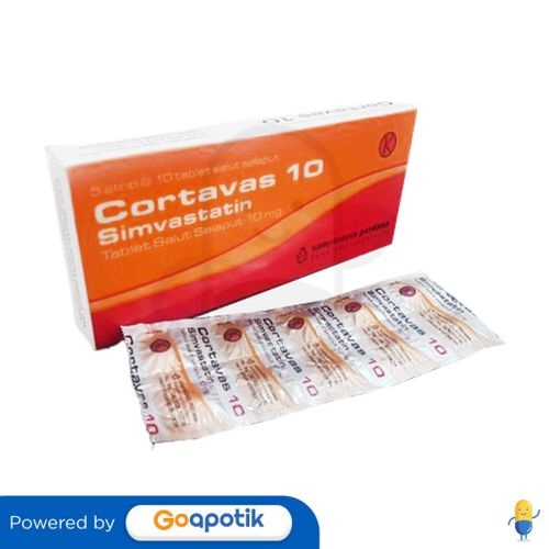 CORTAVAS 10 MG BOX 50 TABLET