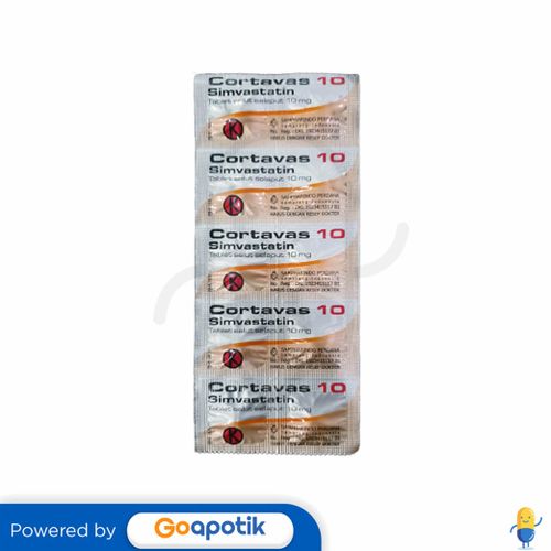 CORTAVAS 10 MG STRIP 10 TABLET