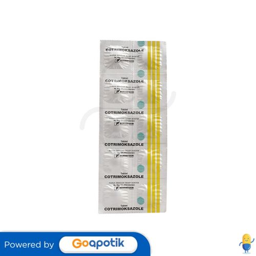 COTRIMOXAZOLE BERNOFARM 480 MG STRIP 10 TABLET