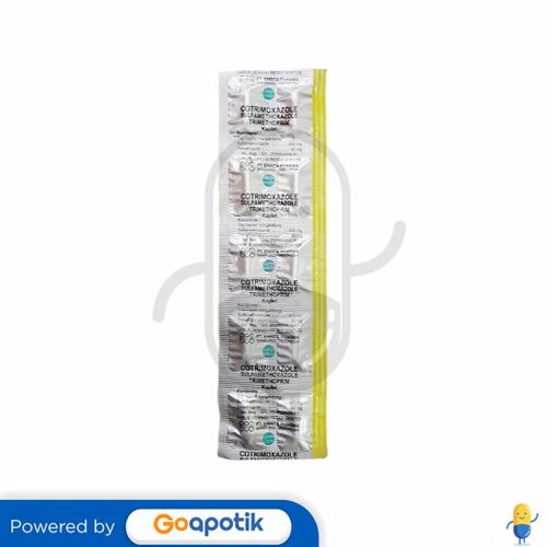 COTRIMOXAZOLE ERRITA 480 MG STRIP 10 KAPLET