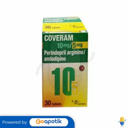 COVERAM 10/5 MG TABLET