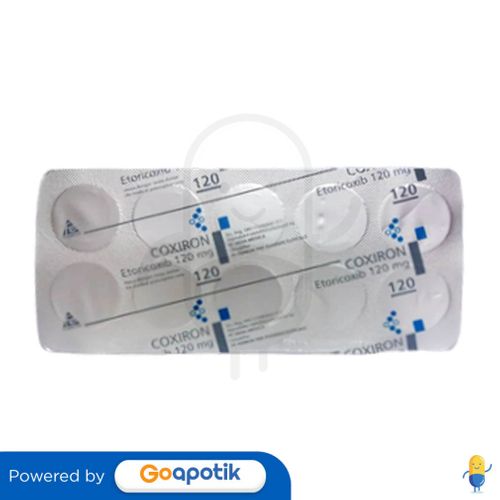 COXIRON 120 MG STRIP 10 TABLET