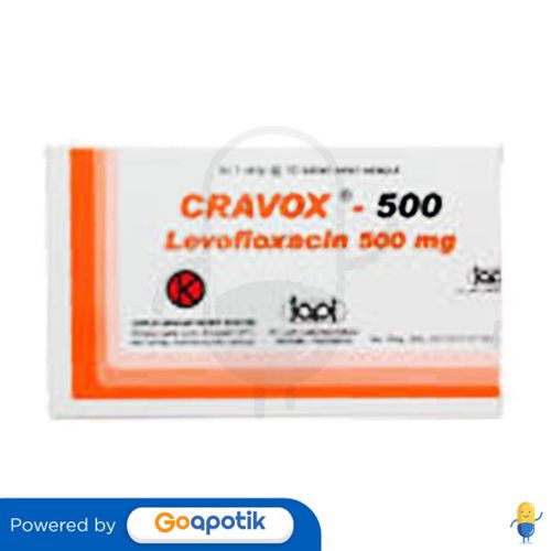 CRAVOX 500 MG BOX 10 TABLET