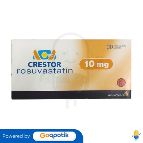 CRESTOR 10 MG BOX 30 TABLET