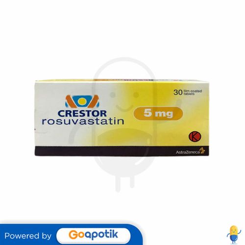 CRESTOR 5 MG BOX 30 TABLET