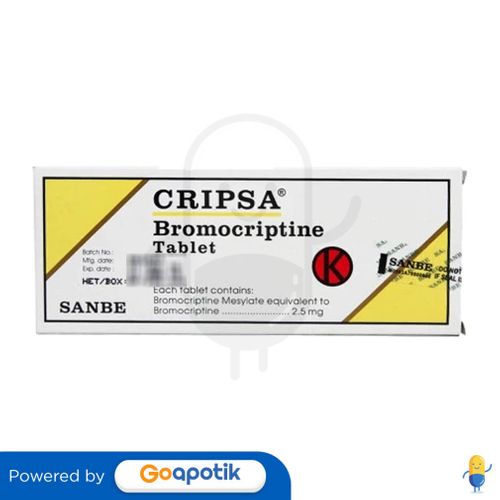 CRIPSA 2,5 MG BOX 30 TABLET