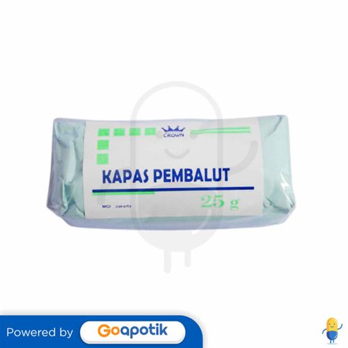 CROWN KAPAS PEMBALUT 25 GRAM