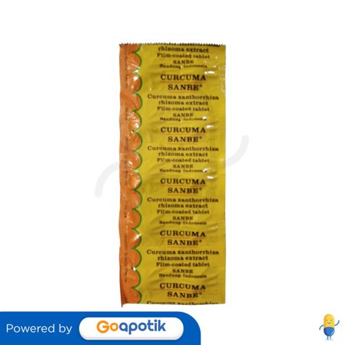 CURCUMA SANBE STRIP 10 TABLET