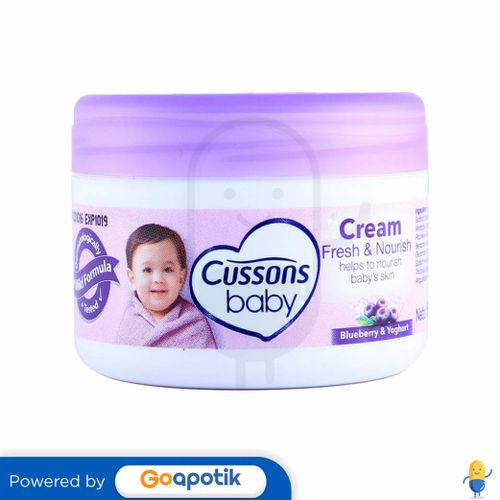 CUSSONS BABY CREAM FRESH & NOURISH 100 GRAM JAR