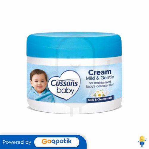 CUSSONS BABY CREAM MILD & GENTLE 100 GRAM JAR