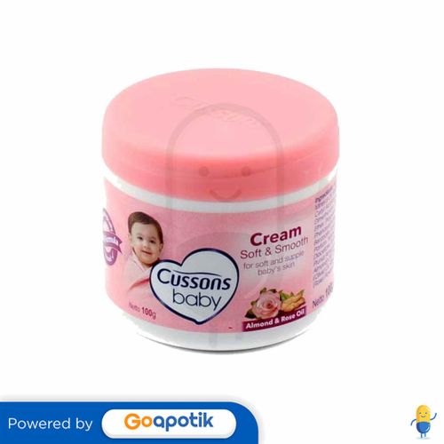 CUSSONS BABY CREAM SOFT & SMOOTH 100 GRAM JAR