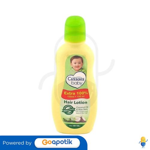 CUSSONS BABY HAIR LOTION COCONUT OIL & ALOE VERA 100 ML