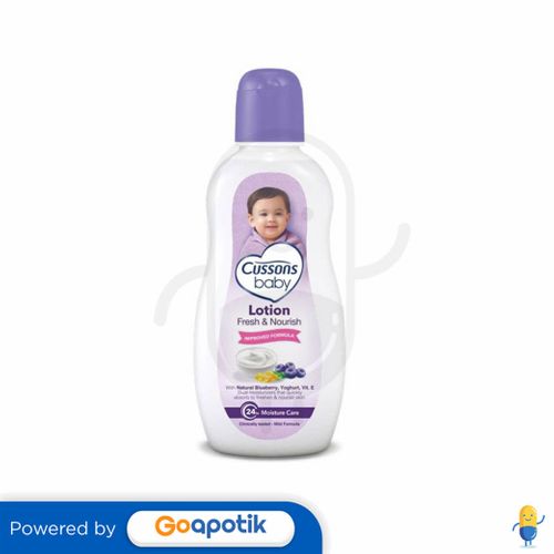 CUSSONS BABY LOTION FRESH & NOURISH 100 ML BOTOL