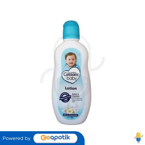 CUSSONS BABY LOTION MILD AND GENTLE 100 ML BOTOL