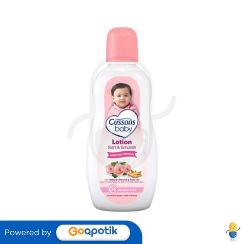 CUSSONS BABY LOTION SOFT AND SMOOTH 100 ML BOTOL