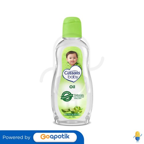 CUSSONS BABY OIL NATURALS 100 ML BOTOL