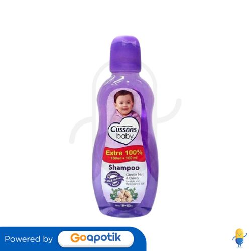 CUSSONS BABY SHAMPOO CANDLE NUT & CELERY 100+100 ML
