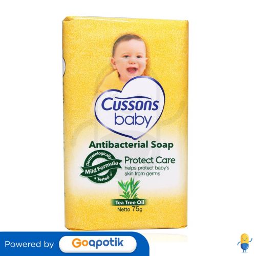 CUSSONS BABY SOAP BAR CARES AND PROTECT 75 GRAM