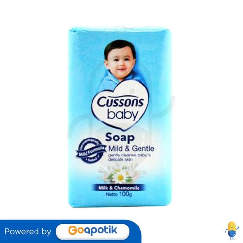 CUSSONS BABY SOAP BAR MILD AND GENTLE 100 GRAM