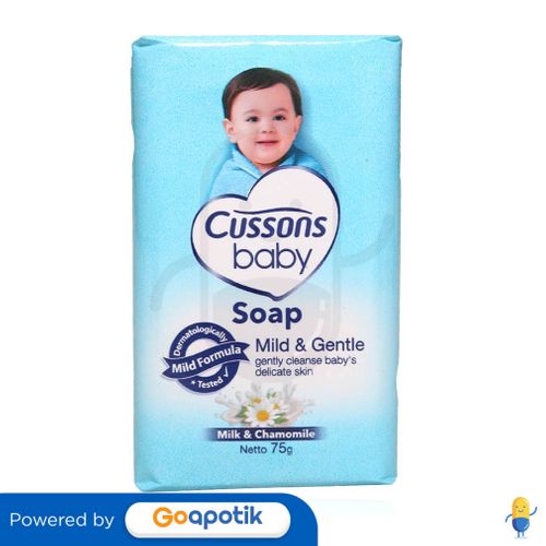 CUSSONS BABY SOAP MILD & GENTLE 75 GRAM